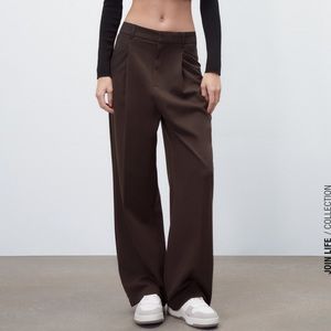 Full Length Brown Pants